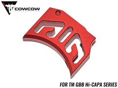 COWCOW TECHNOLOGY アルミ アジャスタブルトリガー T1 TM Hi-CAPAシリーズ [カラー：ブラック / シルバー / ゴールド / レッド / レインボー]