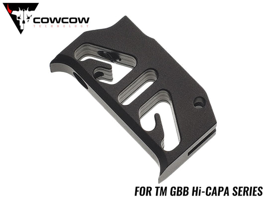 COWCOW TECHNOLOGY アルミ アジャスタブルトリガー T2 TM Hi-CAPAシリーズ [カラー：ブラック / シルバー / ゴールド / レッド / レインボー]