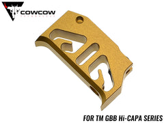 COWCOW TECHNOLOGY アルミ アジャスタブルトリガー T2 TM Hi-CAPAシリーズ [カラー：ブラック / シルバー / ゴールド / レッド / レインボー]
