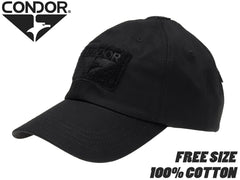 CONDOR OUTDOOR タクティカルキャップ [カラー：ブラック / ブラックマルチカム / OD]