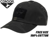 CONDOR OUTDOOR タクティカルキャップ [カラー：ブラック / ブラックマルチカム / OD]