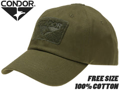 CONDOR OUTDOOR タクティカルキャップ [カラー：ブラック / ブラックマルチカム / OD]
