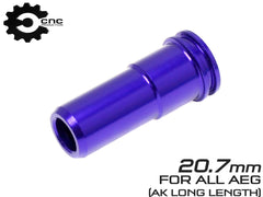 CNC Production CNC アルミエアシールノズル   [長さ：19.7mm / 20.3mm / 20.7mm / 20.8mm / 21mm / 21.3mm / 21.4mm / 21.5mm / 24.3mm / 24.7mm / 28.3mm]