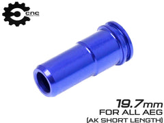 CNC Production CNC アルミエアシールノズル   [長さ：19.7mm / 20.3mm / 20.7mm / 20.8mm / 21mm / 21.3mm / 21.4mm / 21.5mm / 24.3mm / 24.7mm / 28.3mm]