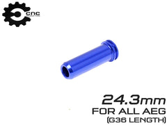 CNC Production CNC アルミエアシールノズル   [長さ：19.7mm / 20.3mm / 20.7mm / 20.8mm / 21mm / 21.3mm / 21.4mm / 21.5mm / 24.3mm / 24.7mm / 28.3mm]