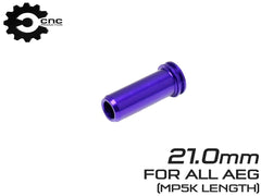 CNC Production CNC アルミエアシールノズル   [長さ：19.7mm / 20.3mm / 20.7mm / 20.8mm / 21mm / 21.3mm / 21.4mm / 21.5mm / 24.3mm / 24.7mm / 28.3mm]