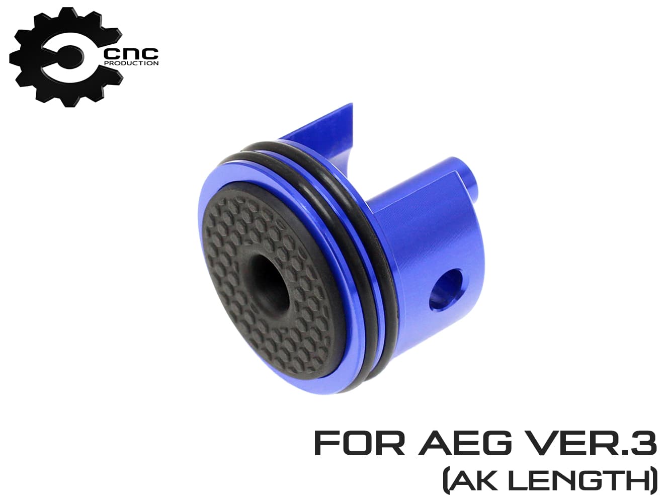 CNC Production ダンパー シリンダーヘッド [対応軸受：Ver 2 / Ver 3 / G36ショート / AUG / SIG]