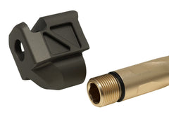 CNC Production PMM GLOCK コンペンセイター & ZP スパイラルフルートバレル セット VFC(UMAREX)  G19X [カラー：ブラック・ゴールド / ガンメタ・ローズゴールド]