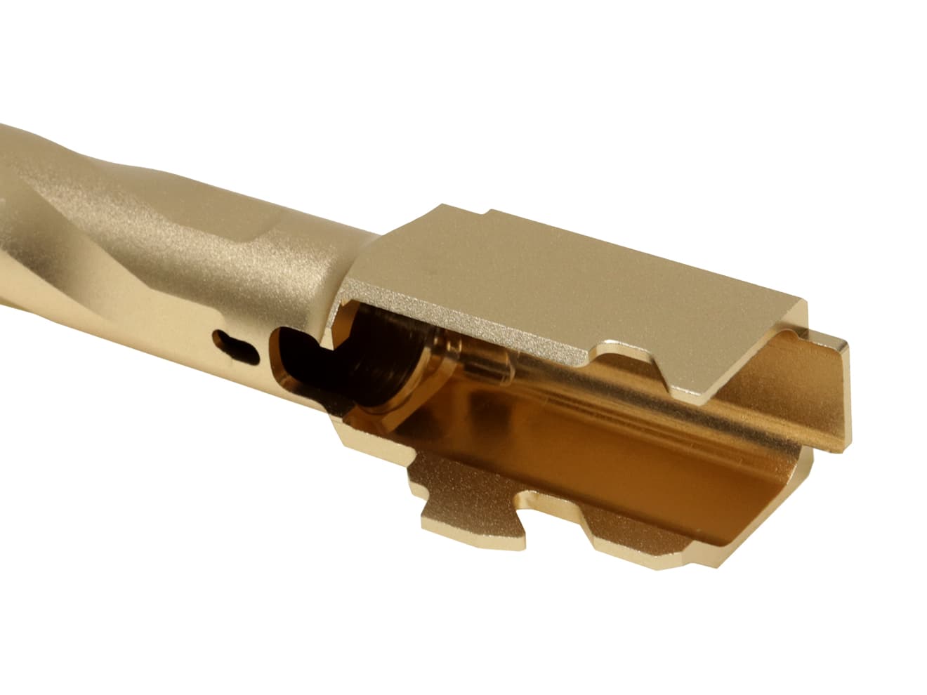 CNC Production PMM GLOCK コンペンセイター & ZP スパイラルフルートバレル セット VFC(UMAREX)  G19X [カラー：ブラック・ゴールド / ガンメタ・ローズゴールド]