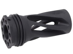 CNC Production HUXWRX ステンレスフラッシュハイダー for 14mmCCW [タイプ：QD-762 / QD-556]