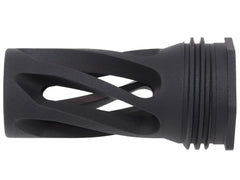 CNC Production HUXWRX ステンレスフラッシュハイダー for 14mmCCW [タイプ：QD-762 / QD-556]