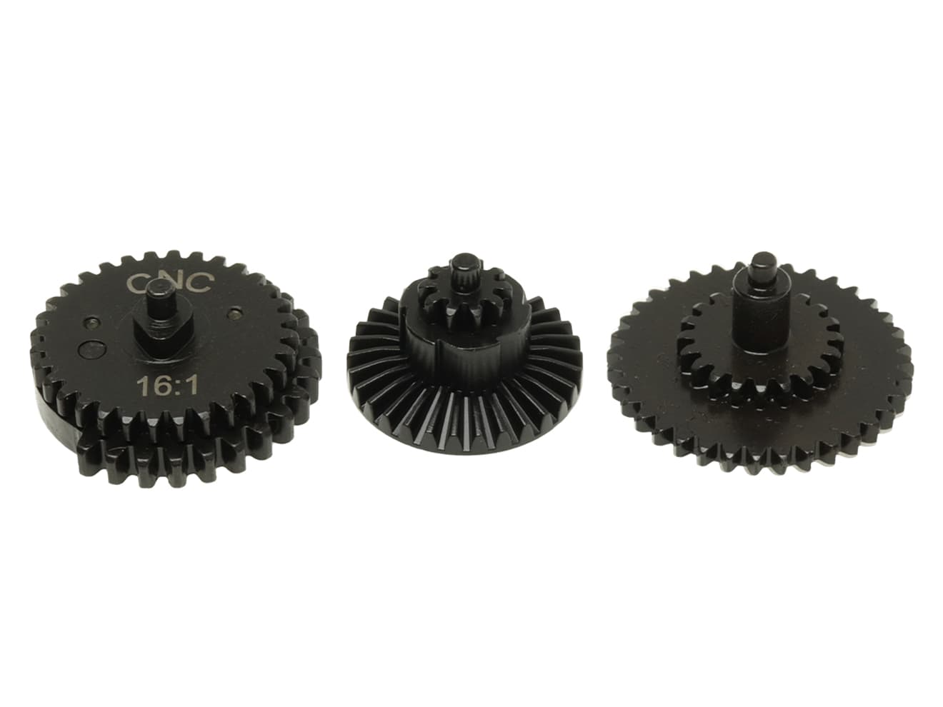 CNC Production スチールCNCギアセット [ギア比：18：1スタンダード / 13：1ハイスピード / 16：1ハイスピード / 32：1ハイトルク / 12：1ハイスピード]