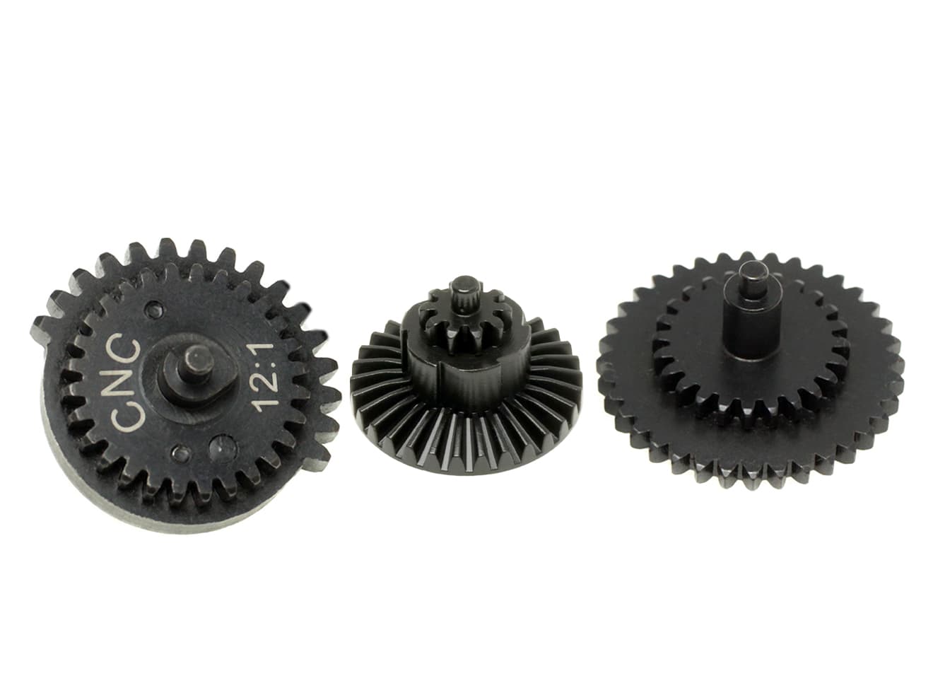 CNC Production スチールCNCギアセット [ギア比：18：1スタンダード / 13：1ハイスピード / 16：1ハイスピード / 32：1ハイトルク / 12：1ハイスピード]
