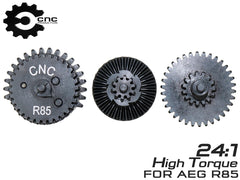 CNC Production スチールCNCギアセット 電動ガン フルシリンダー [適合機種：R85 / Ver7(M14)]