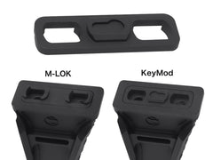 CNC Production RSAC CNC フォアグリップ KeyMod & M-LOK [カラー：ブラック / グレー]