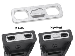 CNC Production RSAC CNC フォアグリップ KeyMod & M-LOK [カラー：ブラック / グレー]