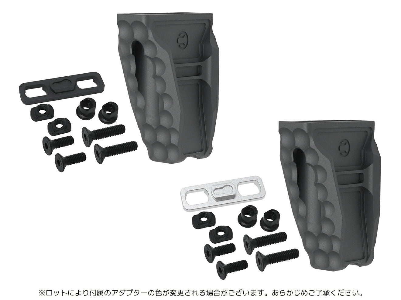 CNC Production RSAC CNC フォアグリップ KeyMod & M-LOK [カラー：ブラック / グレー]