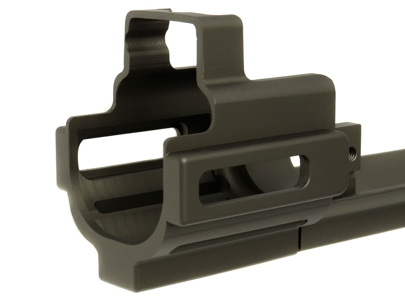 CNC Production アルミCNC MRE M-LOKレールエクステンションKIT マルイ SCARシリーズ [カラー：ブラック / DE]