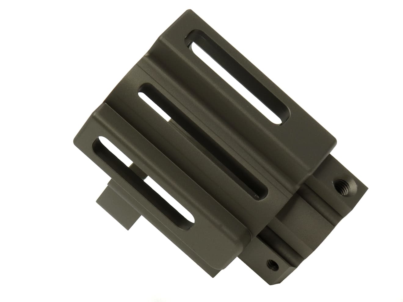 CNC Production アルミCNC MRE M-LOKレールエクステンションKIT マルイ SCARシリーズ [カラー：ブラック / DE]