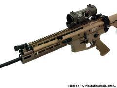 CNC Production アルミCNC MRE M-LOKレールエクステンションKIT マルイ SCARシリーズ [カラー：ブラック / DE]