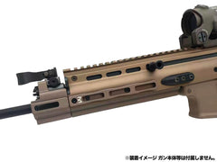 CNC Production アルミCNC MRE M-LOKレールエクステンションKIT マルイ SCARシリーズ [カラー：ブラック / DE]
