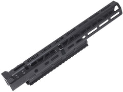 CNC Production JM アルミCNC M-LOK ハンドガード w/ レールドガスチューブ for GHK/マルイ GBB AK [サイズ：6.1インチ / 10.64インチ / 14.25インチ]