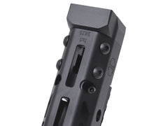 CNC Production JM アルミCNC M-LOK ハンドガード w/ レールドガスチューブ for GHK/マルイ GBB AK [サイズ：6.1インチ / 10.64インチ / 14.25インチ]