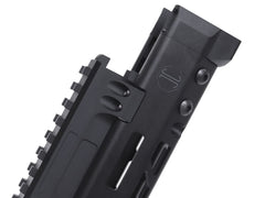 CNC Production JM アルミCNC M-LOK ハンドガード w/ レールドガスチューブ for GHK/マルイ GBB AK [サイズ：6.1インチ / 10.64インチ / 14.25インチ]