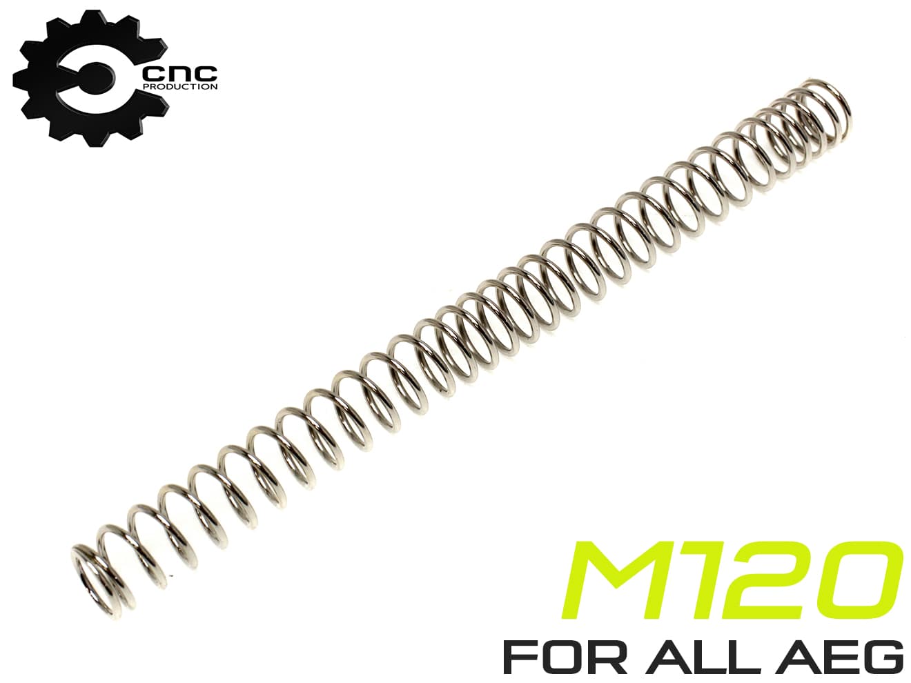 CNC Production AEG メインスプリング 不等ピッチ [レート：M85 / M100 / M110 / M120 / M130 / M140 / M170 / M90]