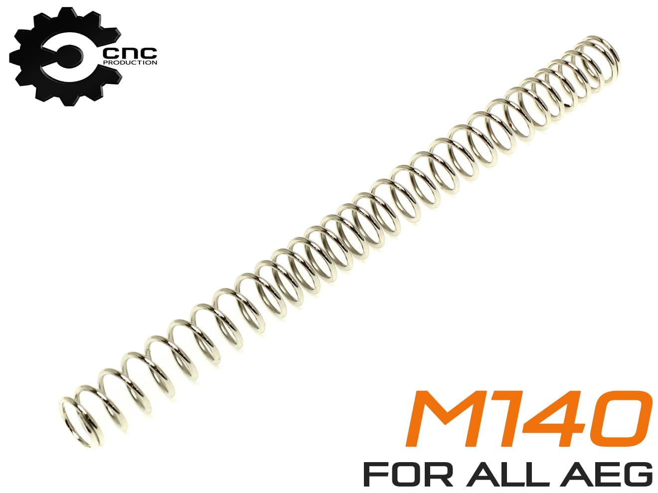 CNC Production AEG メインスプリング 不等ピッチ [レート：M85 / M100 / M110 / M120 / M130 / M140 / M170 / M90]