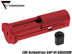 COWCOW TECHNOLOGY A7075 CNC ウルトラライトウェイト ブローバックユニット for ActionArmy AAP-01 [カラー：ブラック / シルバー / ゴールド / レッド / レインボー]
