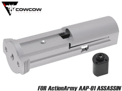 COWCOW TECHNOLOGY A7075 CNC ウルトラライトウェイト ブローバックユニット for ActionArmy AAP-01 [カラー：ブラック / シルバー / ゴールド / レッド / レインボー]