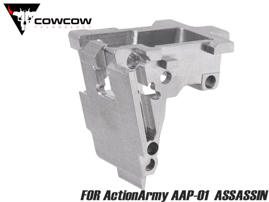COWCOW TECHNOLOGY ステンレスCNC ハンマーハウジング for ActionArmy AAP-01