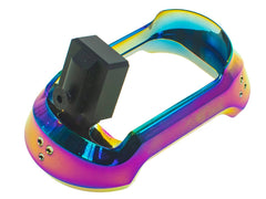 COWCOW TECHNOLOGY アルミCNC T01 マグウェル for ActionArmy AAP-01 [カラー：ブラック / シルバー / ゴールド / レッド / ブルー / レインボー]