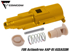 COWCOW TECHNOLOGY A7075 CNC 強化ローディングノズルフルセット for ActionArmy AAP-01 [カラー：ブラック / シルバー / ゴールド / レッド / レインボー]