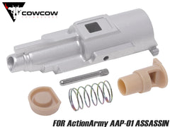 COWCOW TECHNOLOGY A7075 CNC 強化ローディングノズルフルセット for ActionArmy AAP-01 [カラー：ブラック / シルバー / ゴールド / レッド / レインボー]