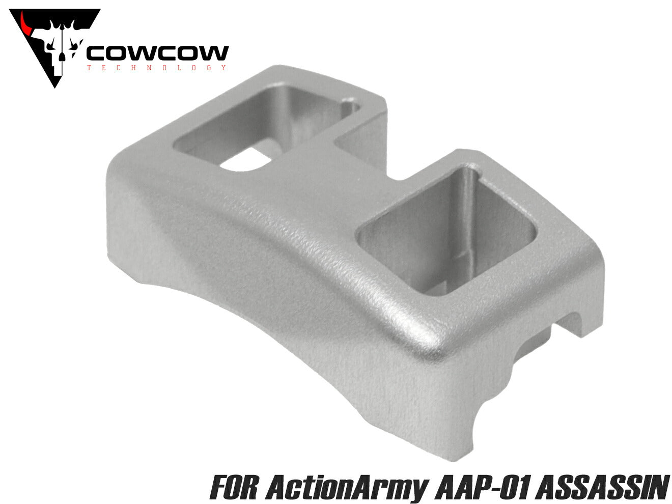 COWCOW TECHNOLOGY A7075 CNC アッパーロック for ActionArmy AAP-01 [カラー：ブラック / シルバー / ゴールド / レッド / ブルー / レインボー]
