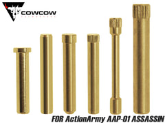 COWCOW TECHNOLOGY ステンレス 強化ピンセット for ActionArmy AAP-01 [カラー：ブラック / シルバー / ゴールド / レインボー]