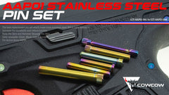 COWCOW TECHNOLOGY ステンレス 強化ピンセット for ActionArmy AAP-01 [カラー：ブラック / シルバー / ゴールド / レインボー]