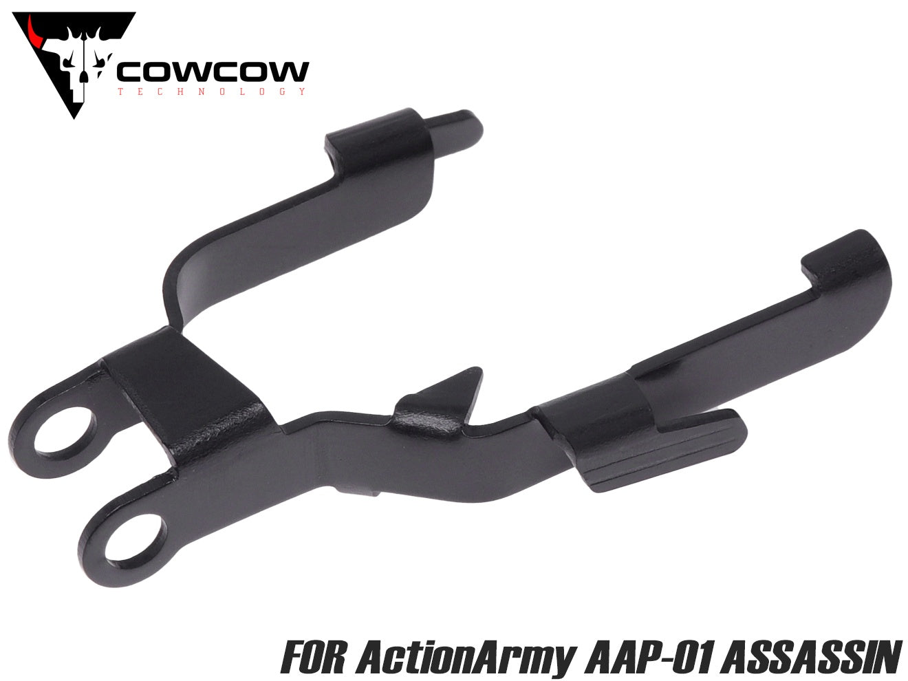 COWCOW TECHNOLOGY ステンレス ボルトキャッチ for ActionArmy AAP-01 [カラー：ブラック / シルバー]