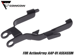 COWCOW TECHNOLOGY ステンレス ボルトキャッチ for ActionArmy AAP-01 [カラー：ブラック / シルバー]