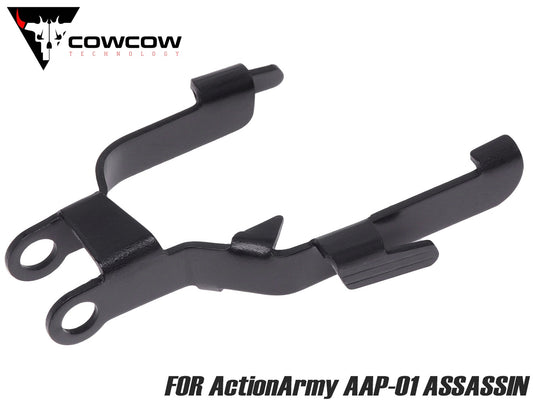 COWCOW TECHNOLOGY ステンレス ボルトキャッチ for ActionArmy AAP-01 [カラー：ブラック / シルバー]