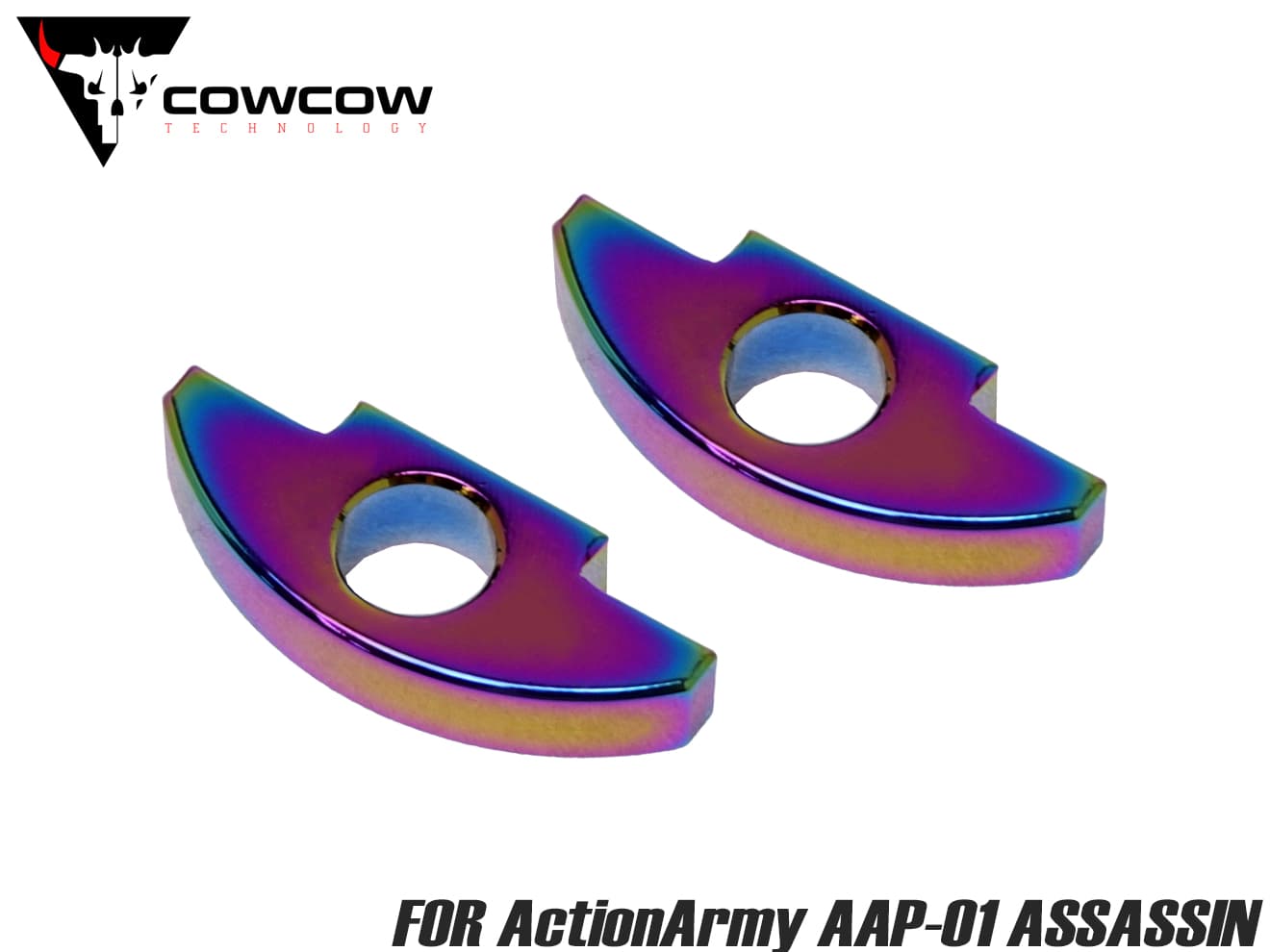COWCOW TECHNOLOGY A7075 CNC 強化ローディングノズルフルセット for