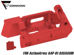 COWCOW TECHNOLOGY A7075 CNC 強化トリガーハウジング for ActionArmy AAP-01 [カラー：ブラック / シルバー / ゴールド / レッド / レインボー]