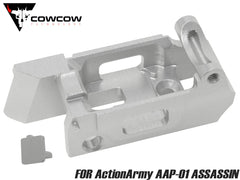 COWCOW TECHNOLOGY A7075 CNC 強化トリガーハウジング for ActionArmy AAP-01 [カラー：ブラック / シルバー / ゴールド / レッド / レインボー]