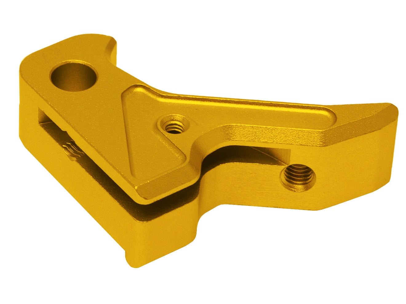 COWCOW TECHNOLOGY A6061 CNC アジャスタブルトリガー for マルイ GBB GLOCK/AA AAP-01 [カラー：ブラック / シルバー / ゴールド / レッド / ブルー / レインボー]