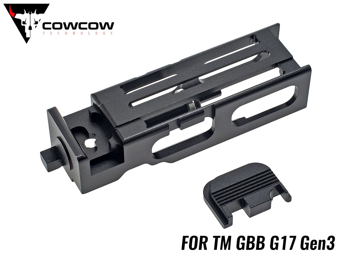 COWCOW TECHNOLOGY A6061 ウルトラライトブリーチ TM G17 Gen.3 [カラー：シルバー / ブラック]