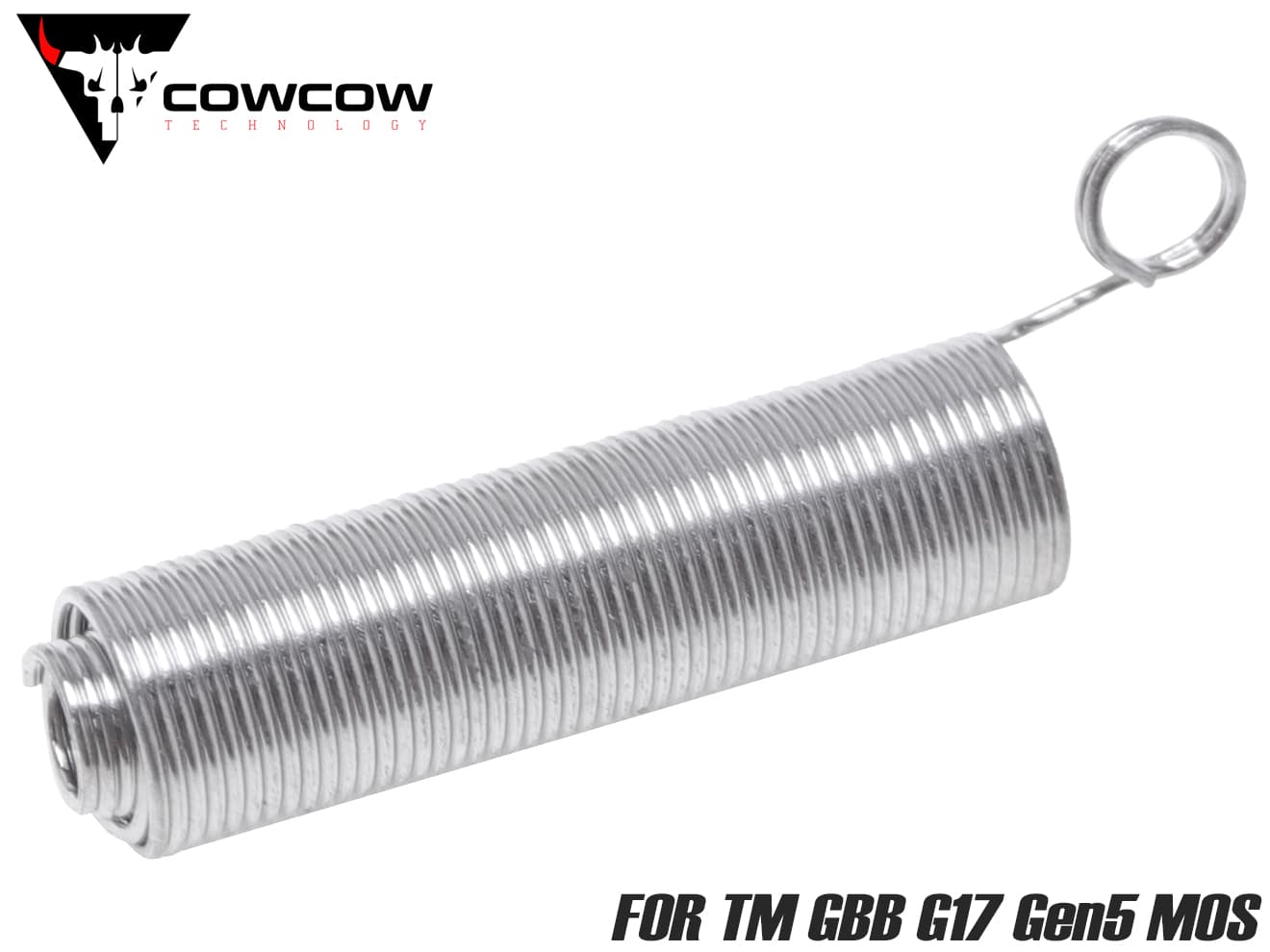 COWCOW TECHNOLOGY 120% ノズルリターンスプリング for TM GBB G17 Gen5 MOS