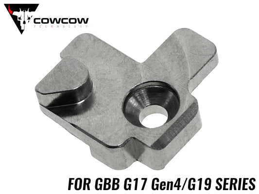 COWCOW TECHNOLOGY ステンレスCNC チャンバーガイドプレート TM GBB G17 Gen4/G19