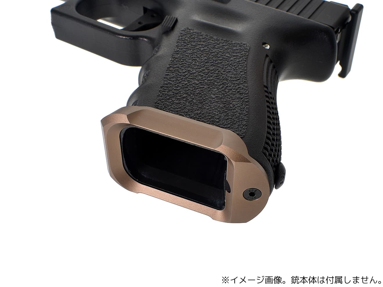 COWCOW TECHNOLOGY アルミCNC タクティカルマグウェル G19 [カラー：ブラック / FDE / シルバー]
